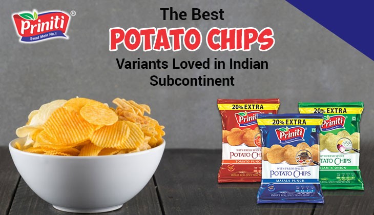 The Best Potato Chips Variants Loved in Indian Subcontinent