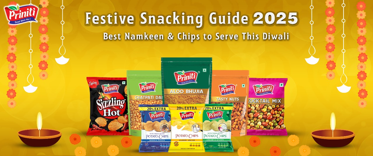 Festive Snacking Guide 2025: Best Namkeen & Chips to Serve This Diwali