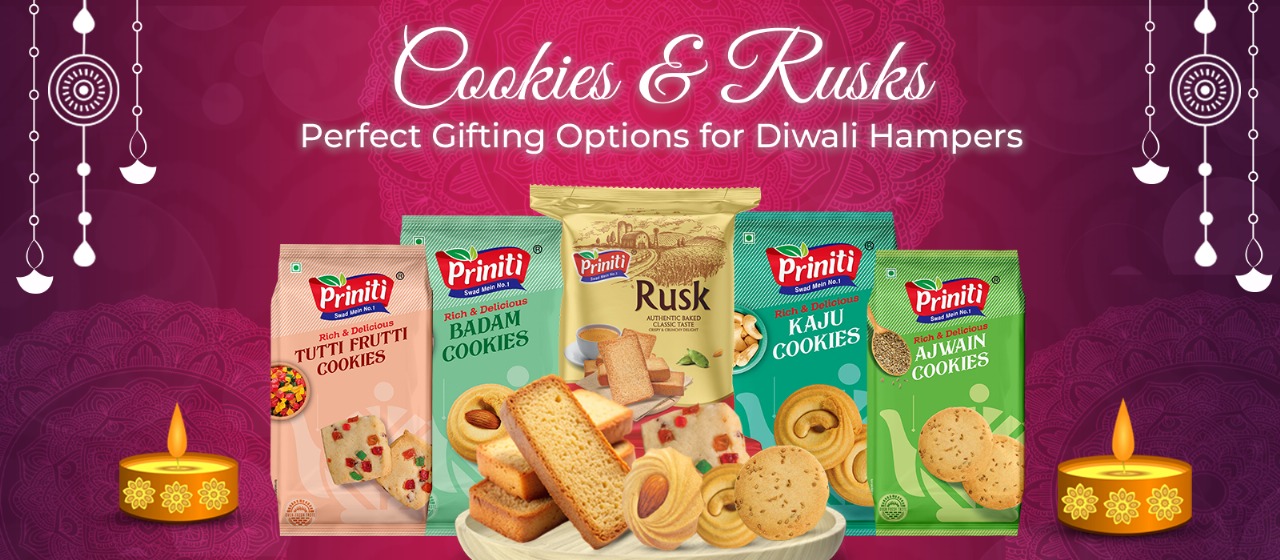 Cookies & Rusks: Perfect Gifting Options for Diwali Hampers