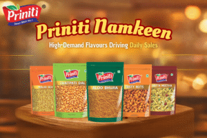 Priniti Namkeen – High-Demand Flavors Driving Daily Sales