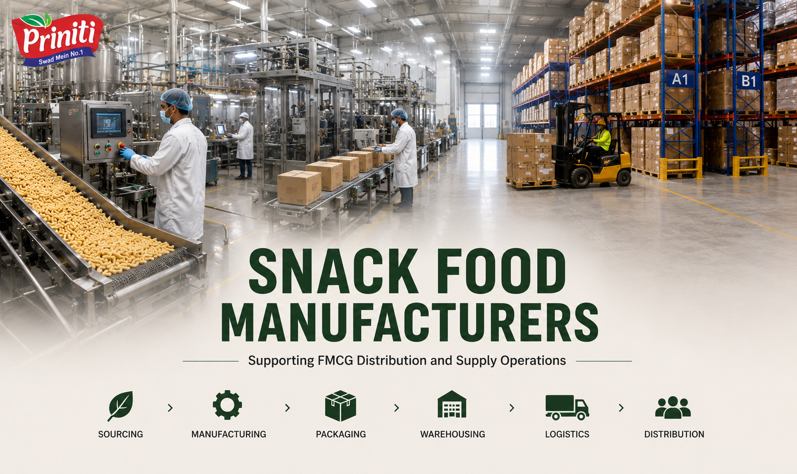 Snack Food Manufacturers Supporting FMCG Growth