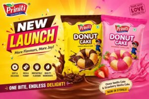 Priniti Foods Adds a New Twist to Snacking with Donut Cake