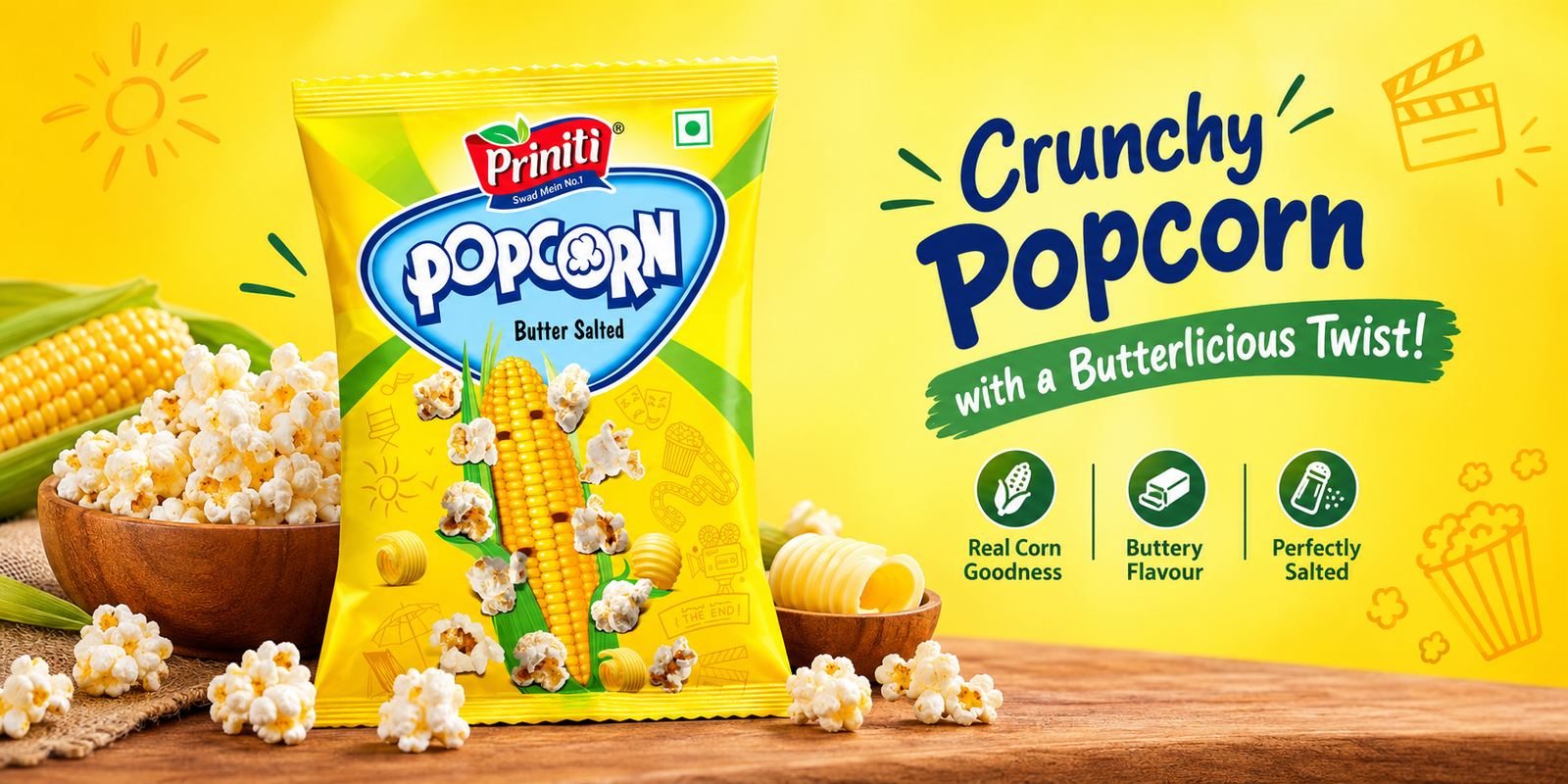 Butter-Salted Popcorn Manufacturers: Quality Snacks for Growing Demand