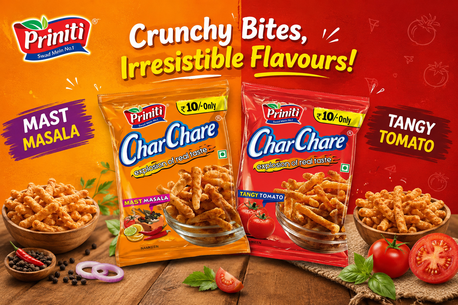 Mast Masala or Tangy Tomato: Which Charchare Flavour Is for You?