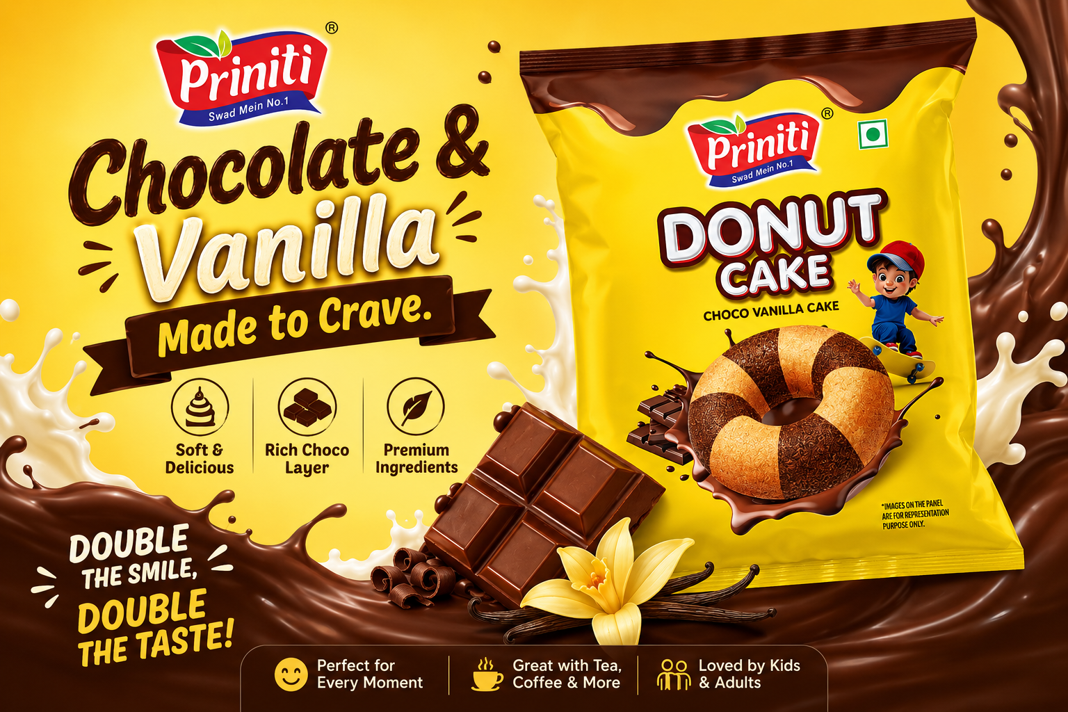 Choco Vanilla Donut Cake in India: A New Opportunity for Distributors