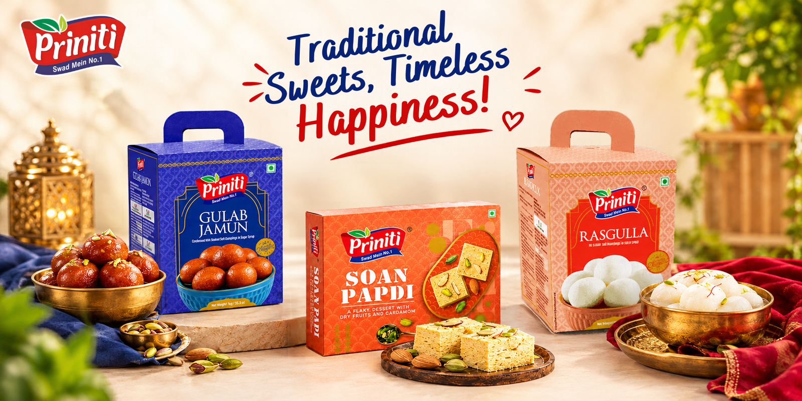 Traditional Indian Sweets for Diwali: From Soan Papdi to Gulab Jamun